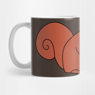 Cute Red Squirrel Mug